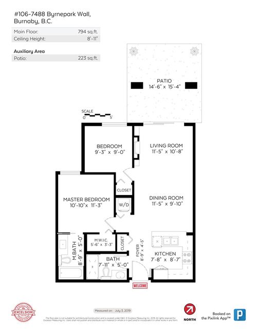 106 - 7488 Byrnepark Walk, South Slope, Burnaby South - 3ed125bf879dc1b91d97ecc6433dd47d0b5031b1