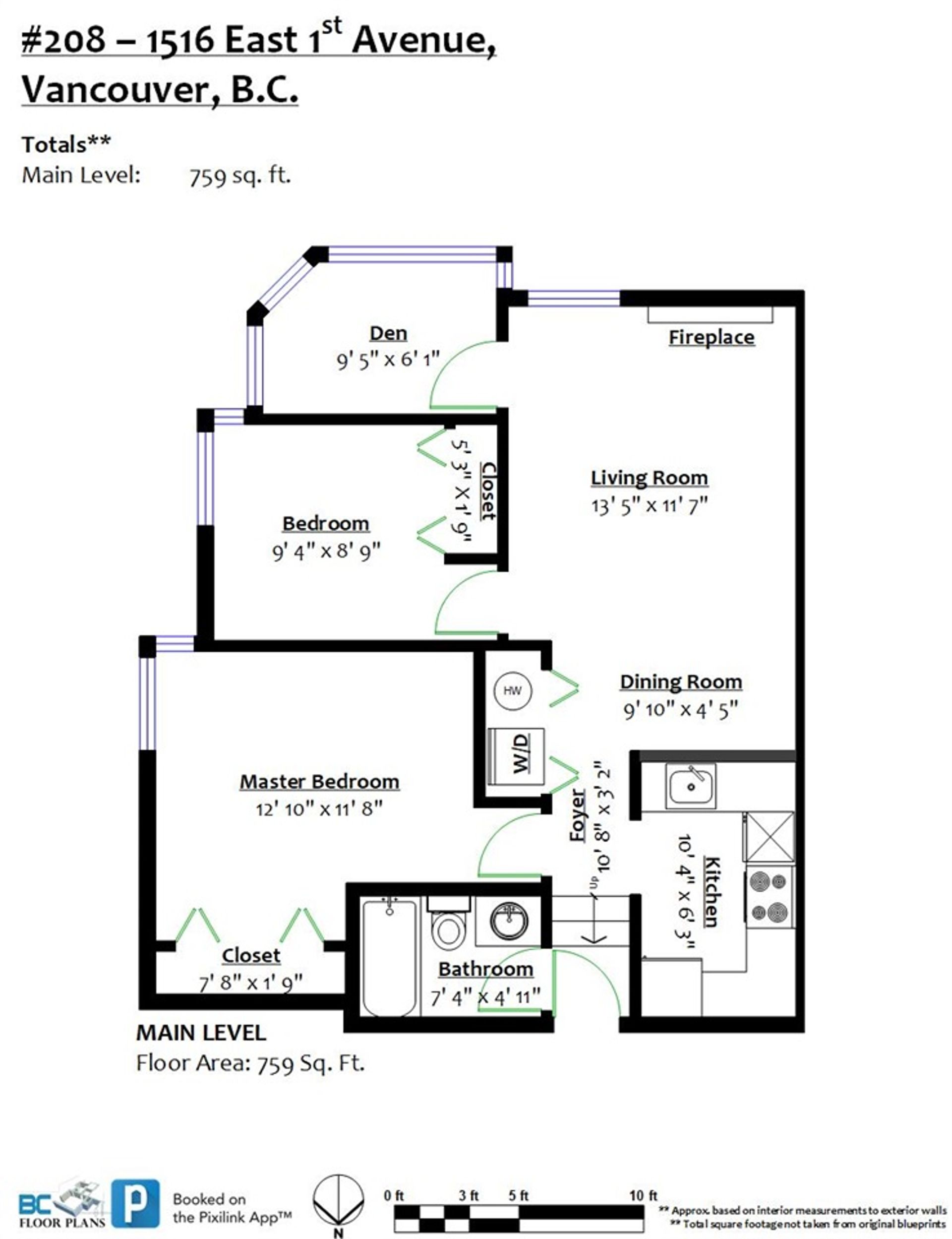 208 - 1516 E 6th Avenue, Grandview Woodland, Vancouver East - 5156a2c9a715d9bb35e802fbdc7c436c0c0454cd