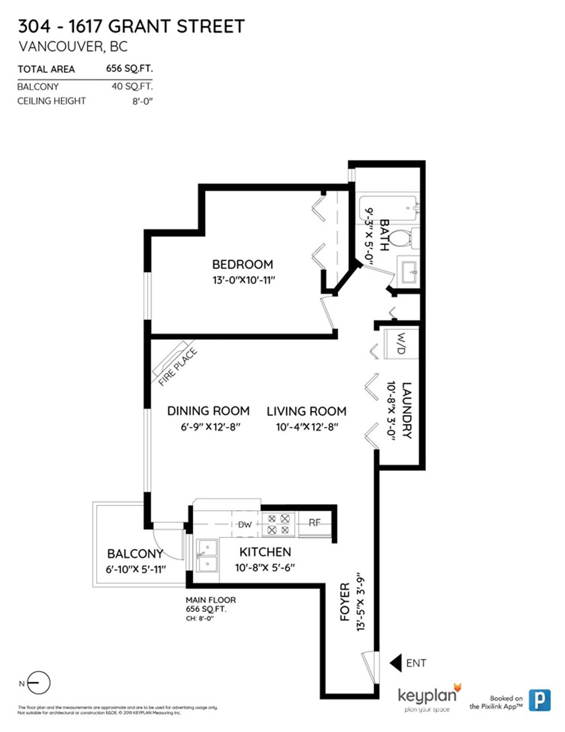 304 - 1617 Grant Street, Grandview Woodland, Vancouver East - 2fc3e3dc06584ee11250e2aa0bc4fd036da1dcff