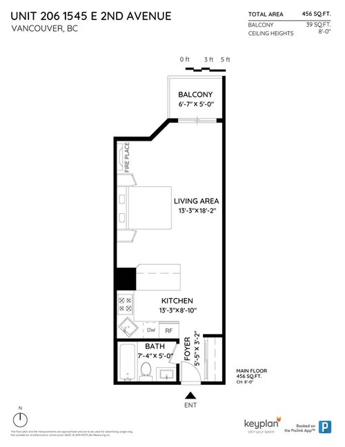 206 - 1545 E 2nd Avenue, Grandview Woodland, Vancouver East - 7077b620cf9c0df24a8224fa33f1adcfed2b8052