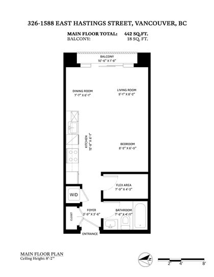 25 at 326 - 1588 E Hastings Street, Hastings, Vancouver East