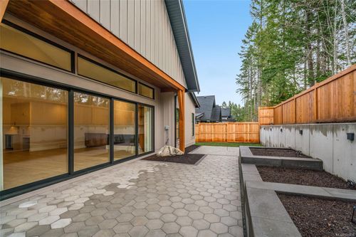 Rear Patio at 513 Hole-in-one Drive, Qualicum Beach, BC, Islands-Van. & Gulf