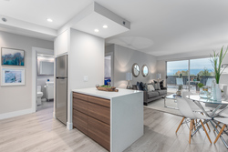 Dining with view at 603 - 756 Great Northern Way, Mount Pleasant VE, Vancouver East