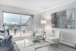 Living Room at 603 - 756 Great Northern Way, Mount Pleasant VE, Vancouver East