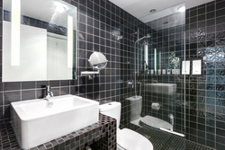 Bathroom at 101 - 1477 Fountain Way, False Creek, Vancouver West