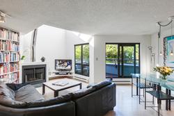 Living-Dining at 101 - 1477 Fountain Way, False Creek, Vancouver West