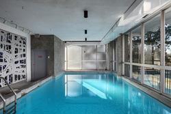 SwimmingPool at 4 - 815 Chilco Street, West End VW, Vancouver West