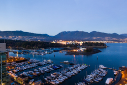 View-North-Close at 2403 - 555 Jervis Street, Coal Harbour, Vancouver West