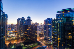 View-South at 2403 - 555 Jervis Street, Coal Harbour, Vancouver West