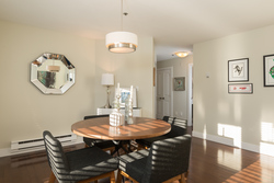 Dining Room at 104 - 1989 West 1st Avenue, Kitsilano, Vancouver West