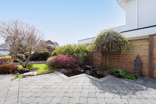 Professional Landscaping at 383 67a Street, Boundary Beach, Tsawwassen