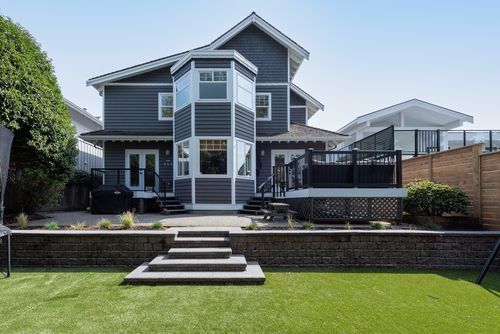 exterior Rear at 383 67a Street, Boundary Beach, Tsawwassen