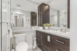 2nd bedroom ensuite - totally upgraded and modern at 708 - 4685 Valley Drive, Quilchena, Vancouver West