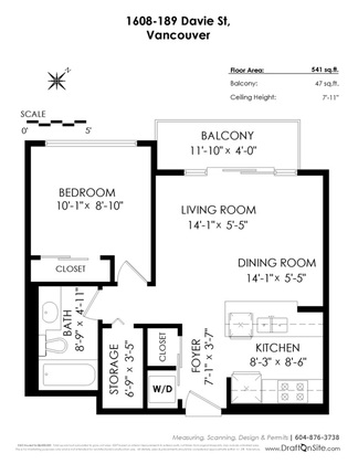 189-davie-street-yaletown-vancouver-west-19 at 1608 - 189 Davie Street, Yaletown, Vancouver West