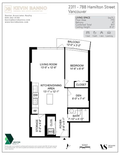 788-hamilton-street-downtown-vw-vancouver-west-32 at 2311 - 788 Hamilton Street, Downtown VW, Vancouver West