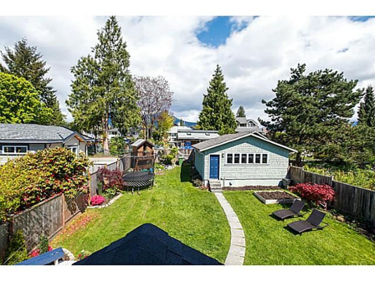 762 E 8th St Rear Yard 2 at 762 E 8th Street, Boulevard, North Vancouver