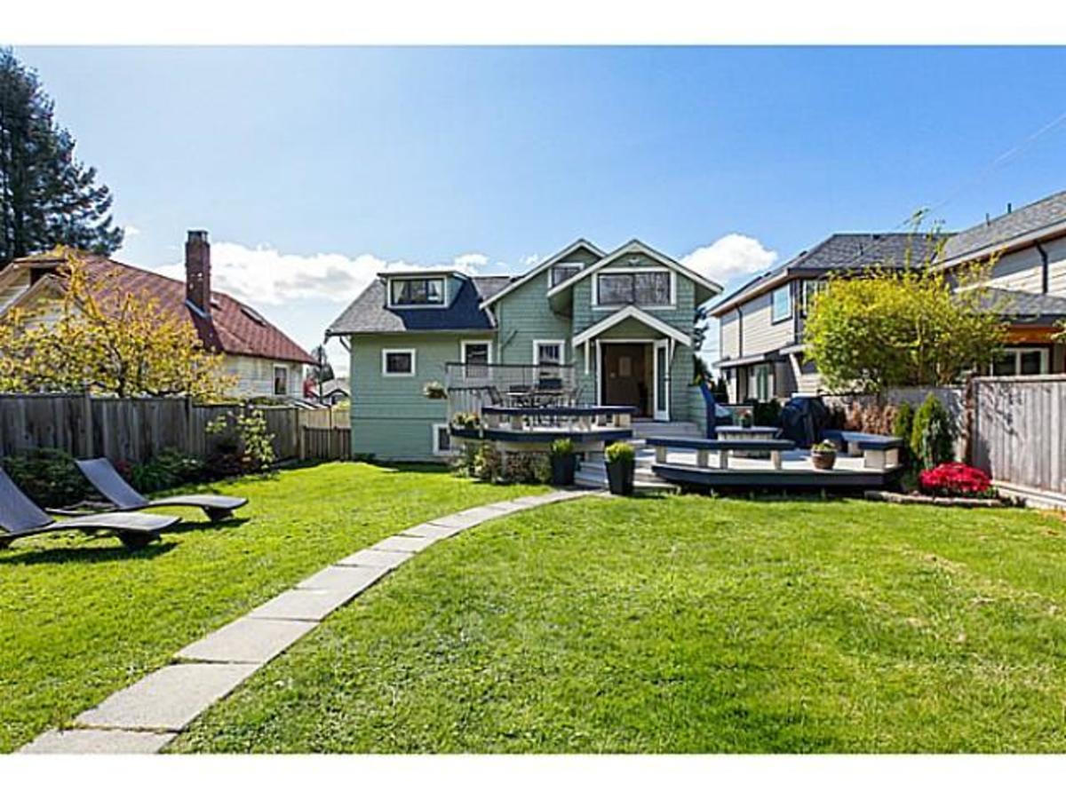 762 E 8th St Rear Yard at 762 E 8th Street, Boulevard, North Vancouver