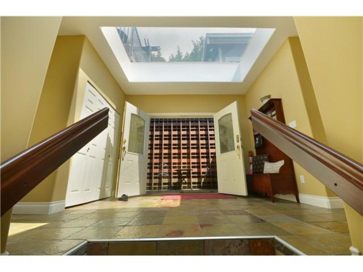 290 Kelvin Grove Main Entrance at 290 Kelvin Grove Way, Lions Bay, West Vancouver