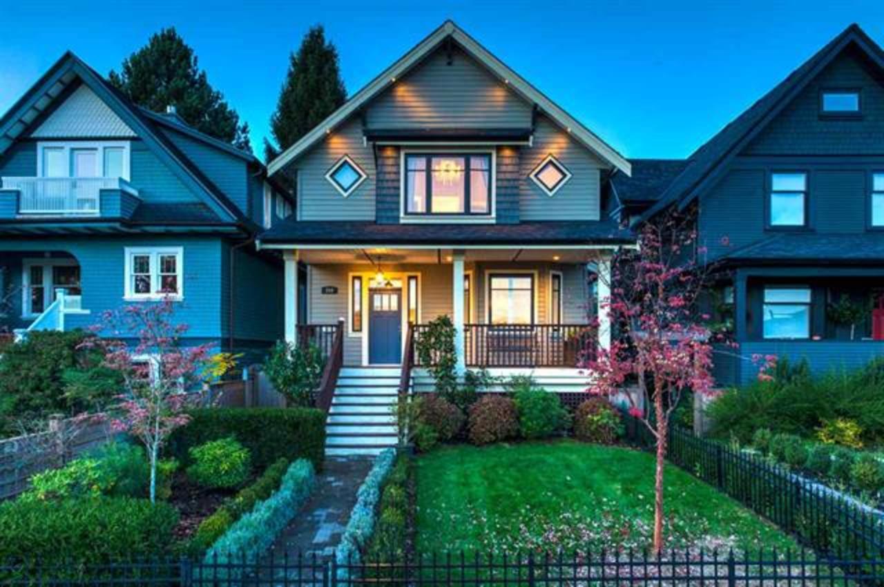 248 East 10th St Front View at 248 East 10th Street, Central Lonsdale, North Vancouver