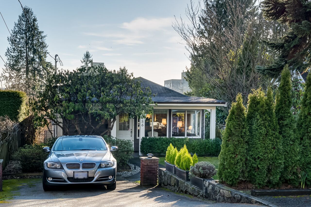 1456-Gordon-Ave-Front-View at 1456 Gordon Avenue, Ambleside, West Vancouver