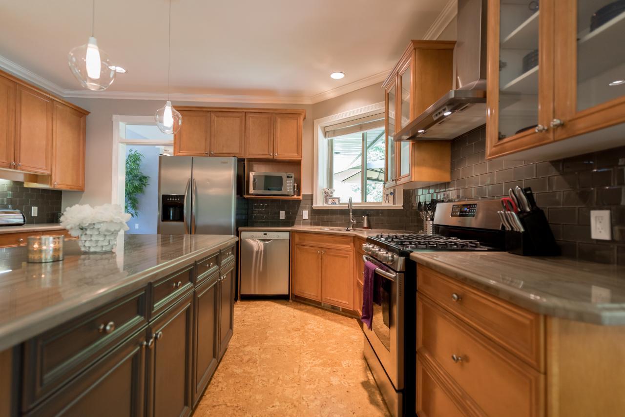 kitchen at 3303 Huntleigh Court, Windsor Park NV, North Vancouver