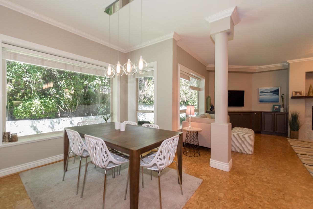 Eating Area at 3303 Huntleigh Court, Windsor Park NV, North Vancouver