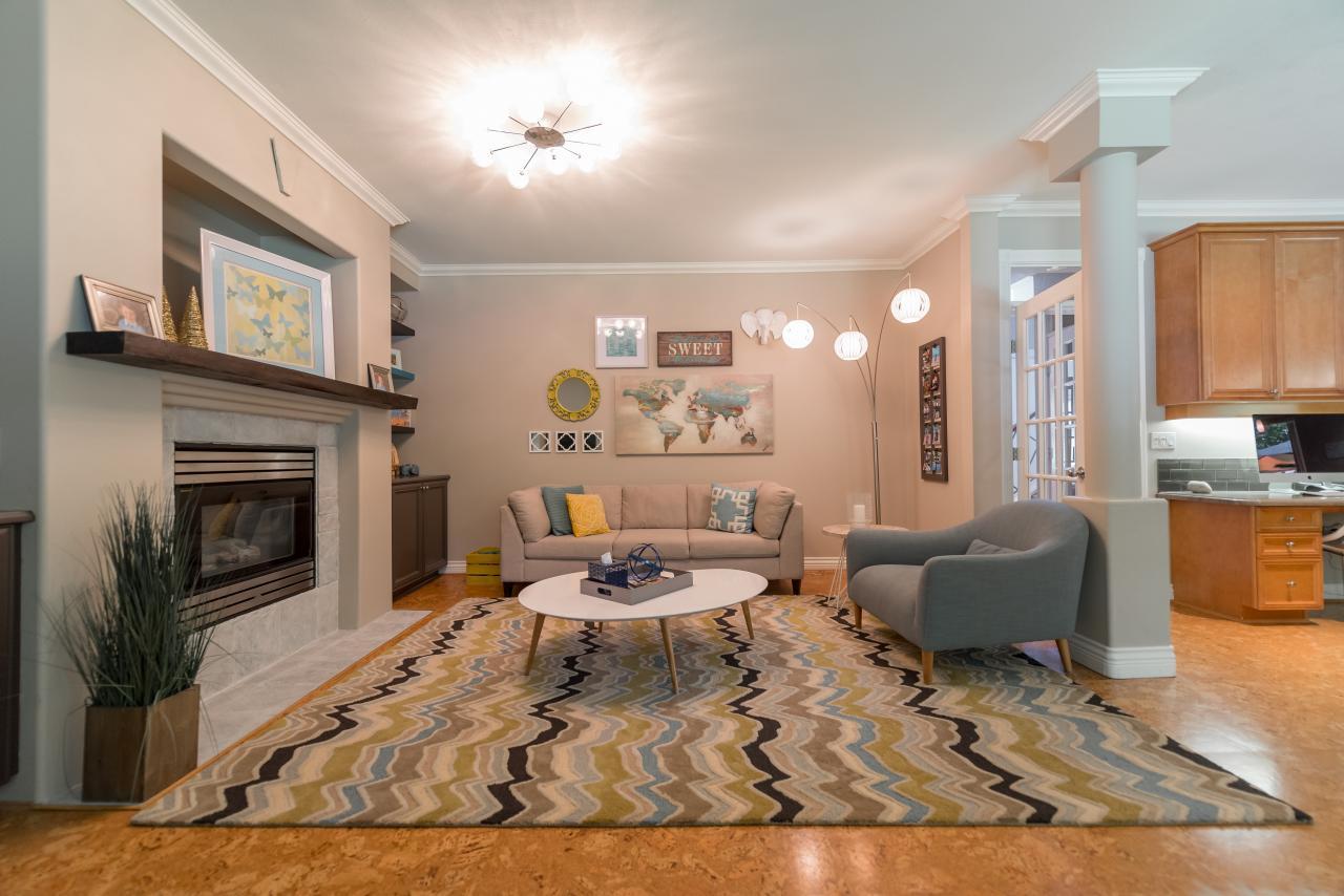 Family Room at 3303 Huntleigh Court, Windsor Park NV, North Vancouver