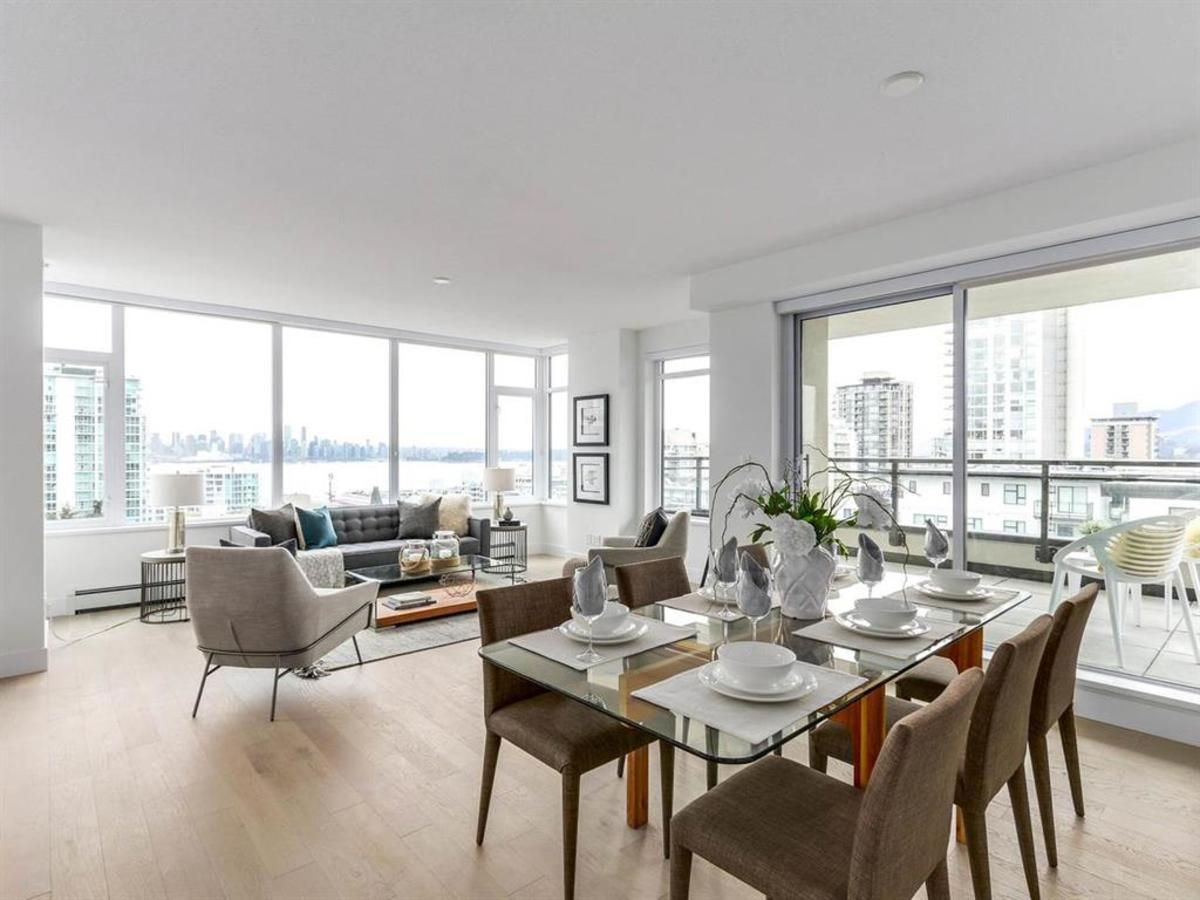 601-131-east-3rd-st-dining-living-room at 601 - 131 E 3rd Street, Lower Lonsdale, North Vancouver