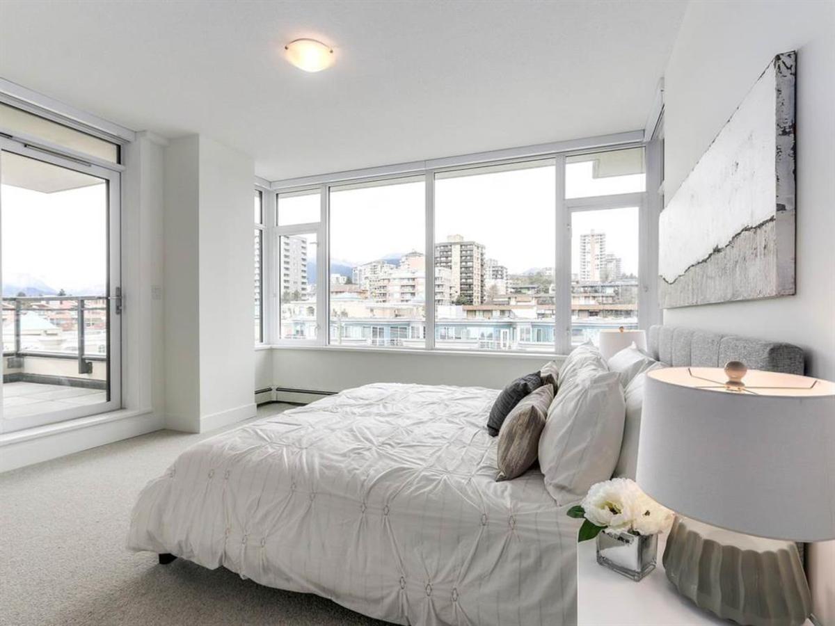 601-131-east-3rd-st-master-bed at 601 - 131 E 3rd Street, Lower Lonsdale, North Vancouver