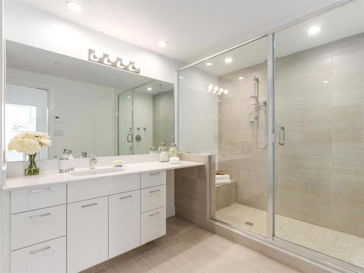 601-131-east-3rd-st-master-ensuite at 601 - 131 E 3rd Street, Lower Lonsdale, North Vancouver