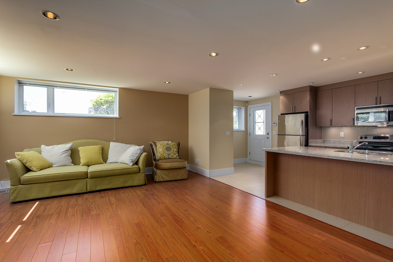 482-genoa-cres-legal-suite-living-room at 482 Genoa Cres, Upper Delbrook, North Vancouver