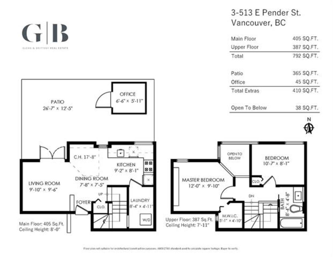 3-513-e-pender-st-floor-plan at 3 - 513 E Pender Street, Vancouver West