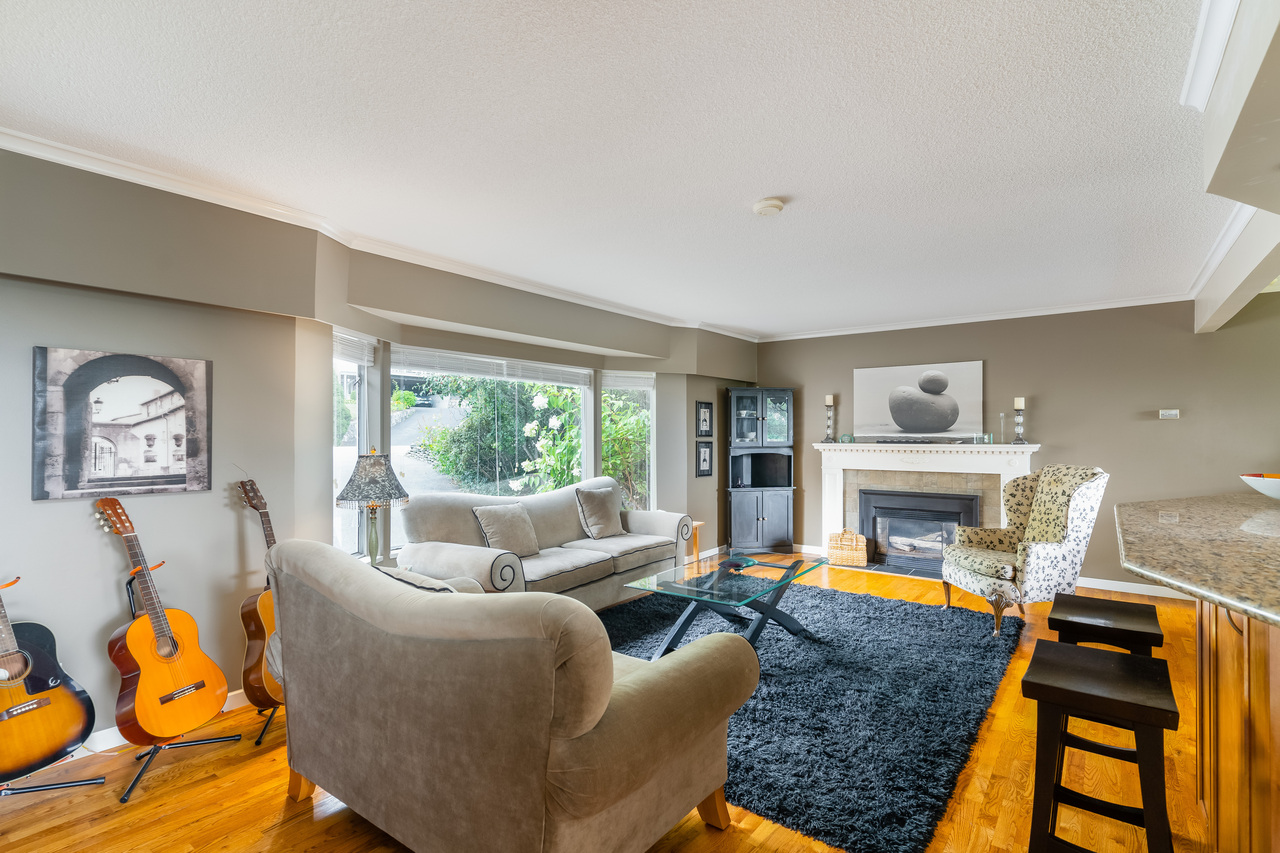 575-e-braemar-rd-living-room at 575 East Braemar Road, Braemar, North Vancouver