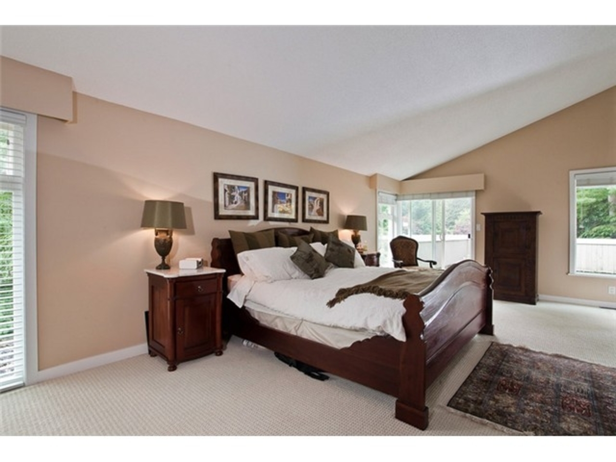 4643 Caulfeild Dr Master Bedroom at 4643 Caulfeild Drive, Caulfeild, West Vancouver