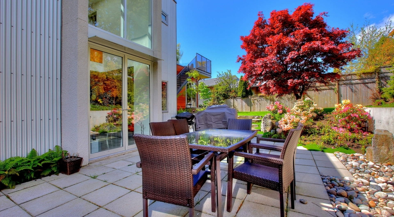 2924 Altamont Cres Rear Patio at 2924 Altamont Crescent, Altamont, West Vancouver