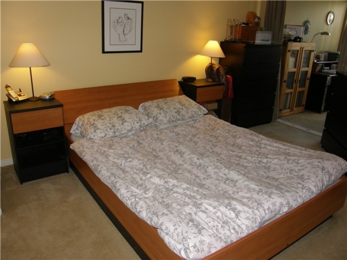 106 Master Bed at 106 - 365 East 1st, Lower Lonsdale, North Vancouver