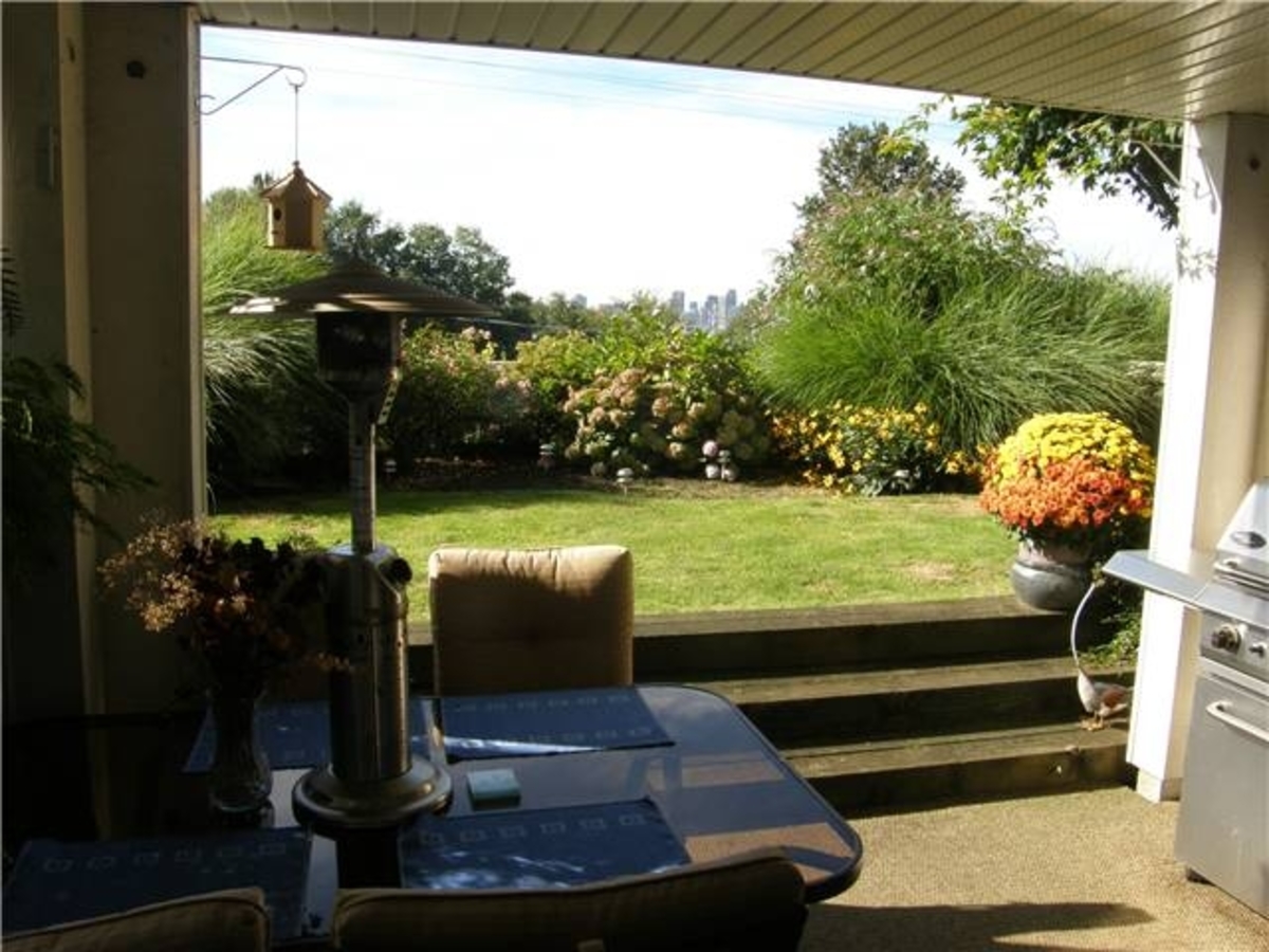 106 Patio garden at 106 - 365 East 1st, Lower Lonsdale, North Vancouver