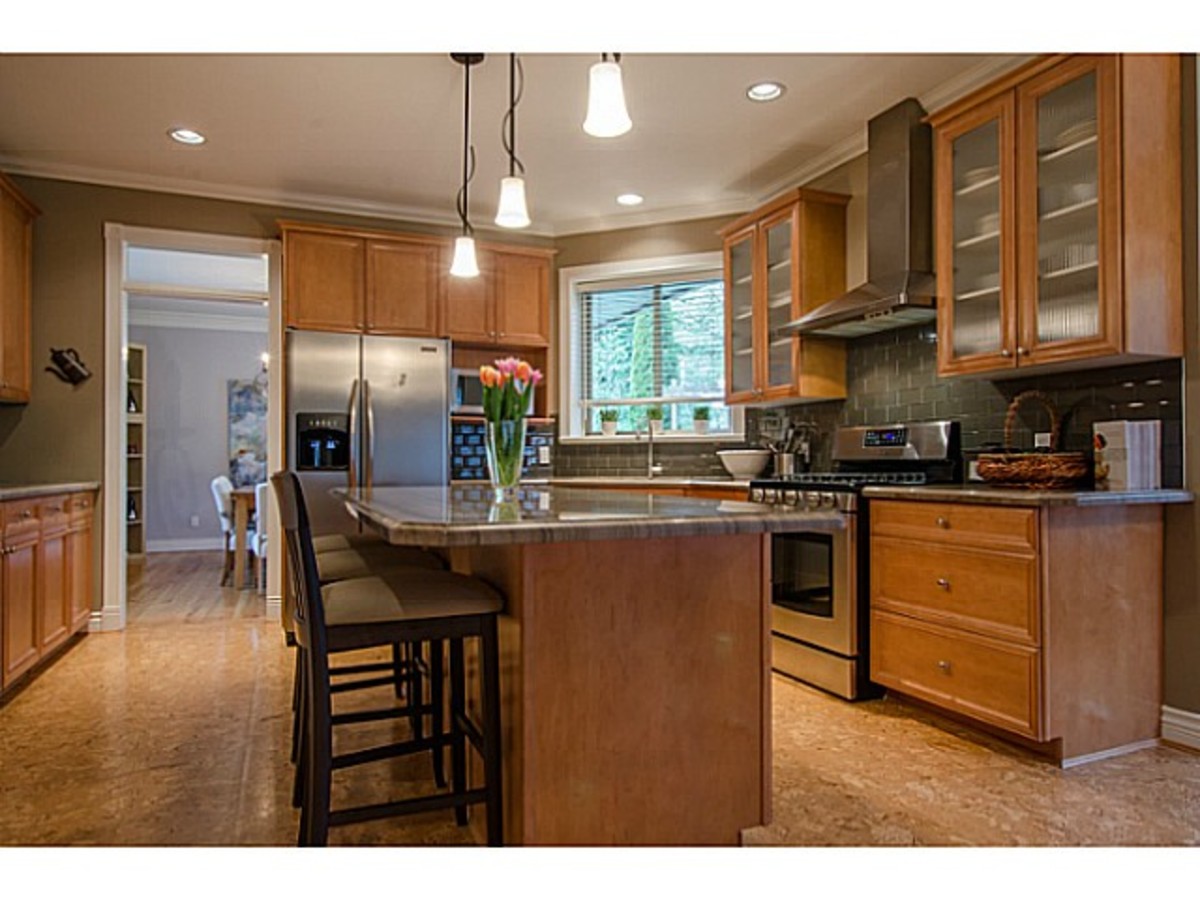 3303 Huntleigh Crt. Kitchen at 3303 Huntleigh Court, Windsor Park NV, North Vancouver