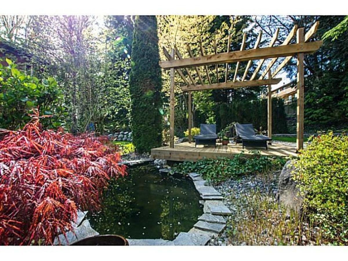 3303 Huntleigh Crt. Rear Yard 3 at 3303 Huntleigh Court, Windsor Park NV, North Vancouver