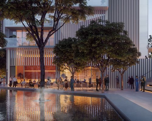 plaza_dusk_square at 1515 Alberni Street, West End VW, Vancouver West plaza_dusk_square at 1515 Alberni Street, West End VW, Vancouver West