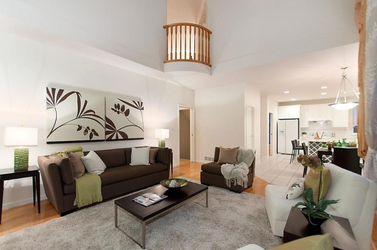 Family Room at 1702 Sugarpine Court, Westwood Plateau, Coquitlam