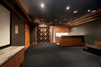 Home Theater at 3375 Craigend Road, Westmount WV, West Vancouver