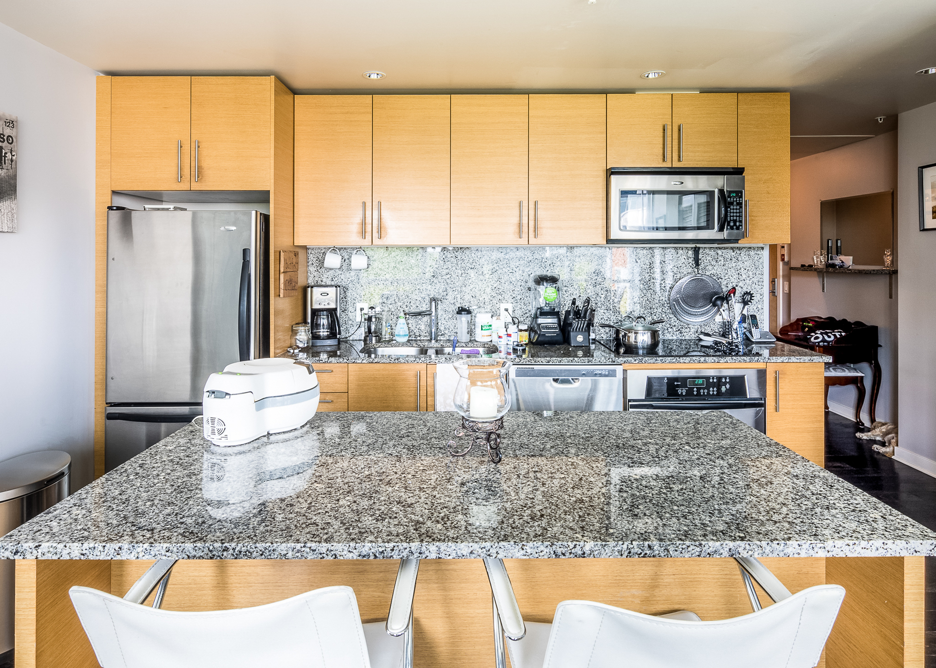 Kitchen at 304 - 391 Tyee Road, Victoria West