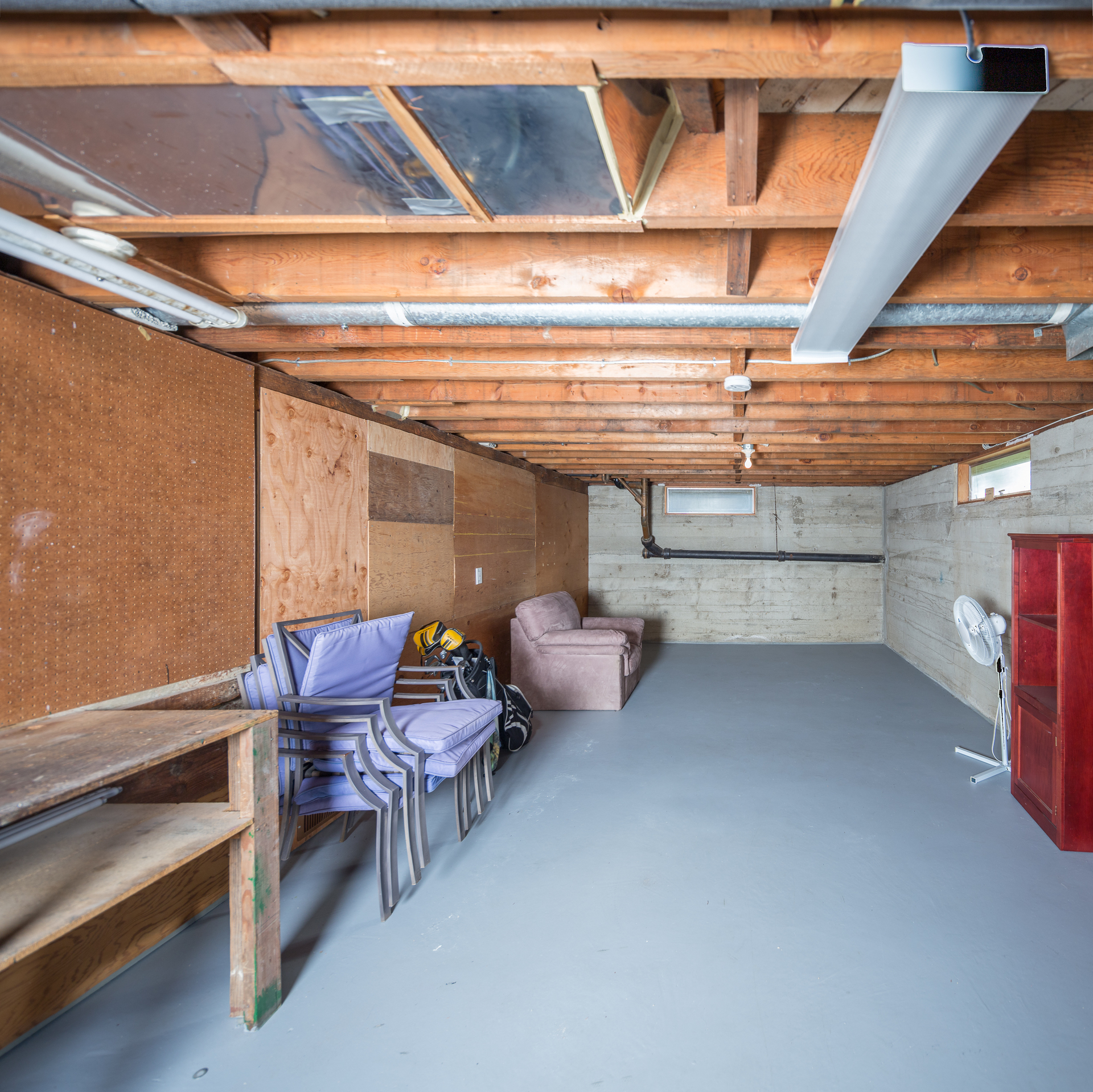 Full Height Basement at 661 Kelly Road, Hatley Park, Colwood