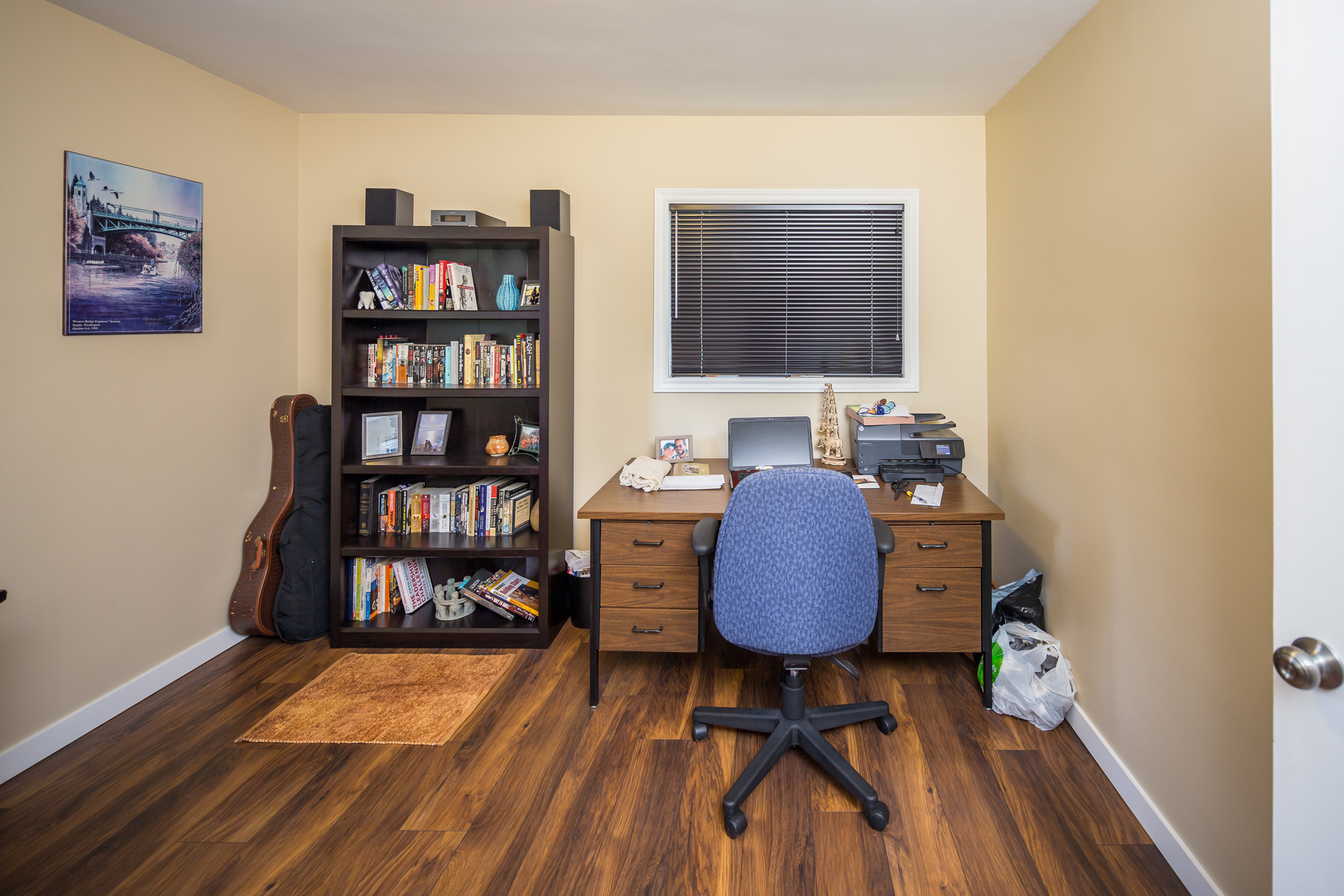 Bedroom/Office at 661 Kelly Road, Hatley Park, Colwood