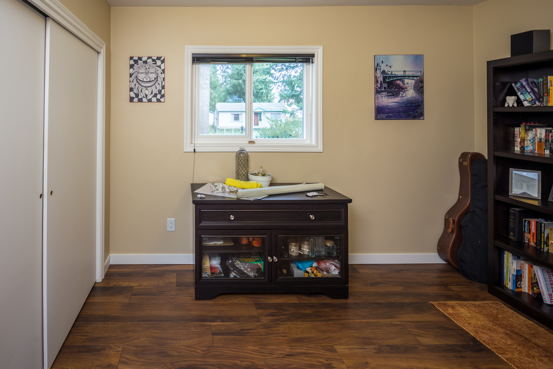Bedroom/Office at 661 Kelly Road, Hatley Park, Colwood