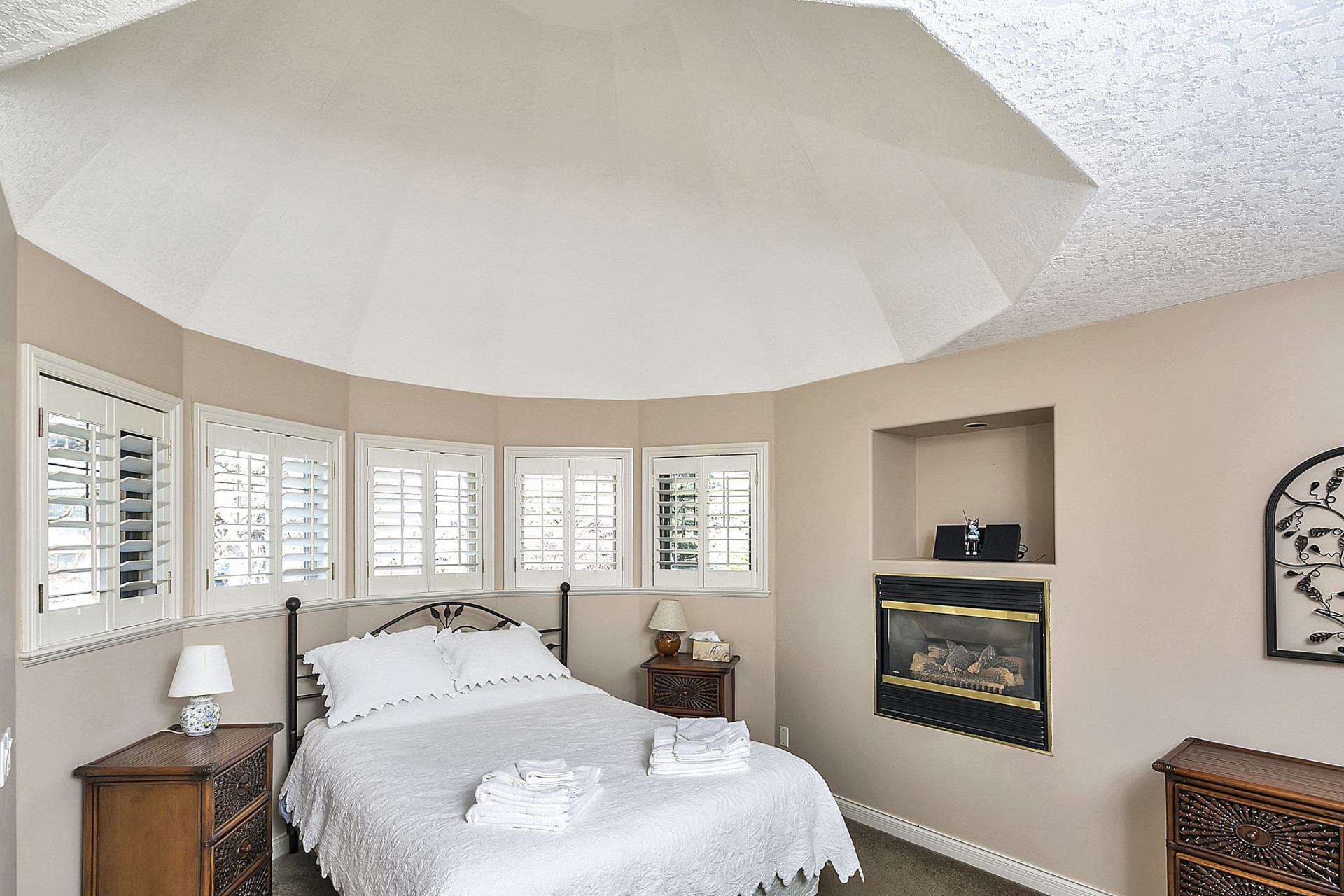 Master Bedroom at 55 Dock Street, James Bay, Victoria