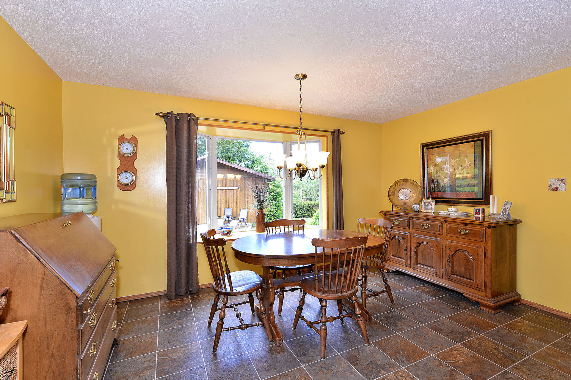 Dining Room at 3082 Island View Road, Island View, Central Saanich