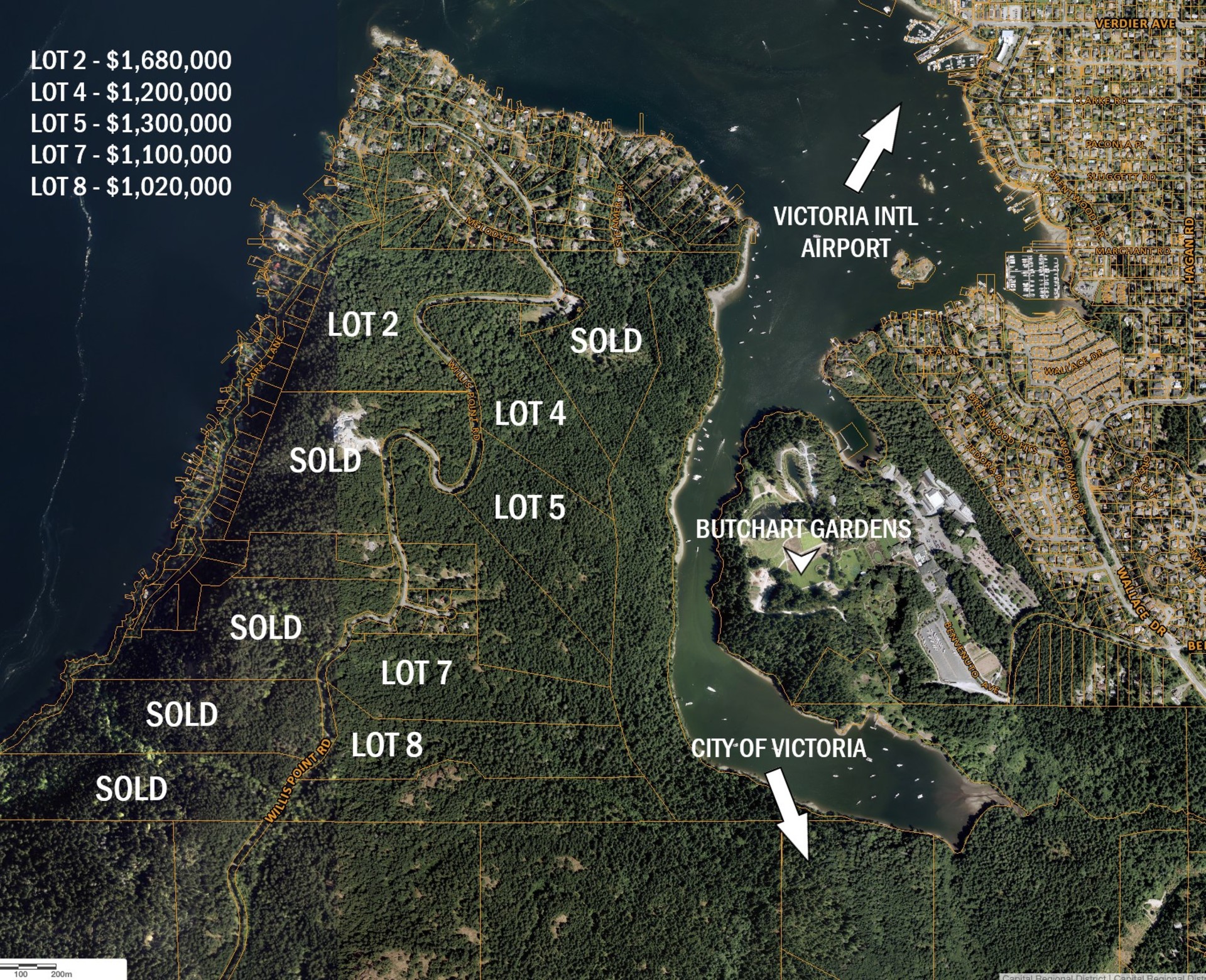 Other Available Lots at Lot 2 Willis Point Road, Central Saanich