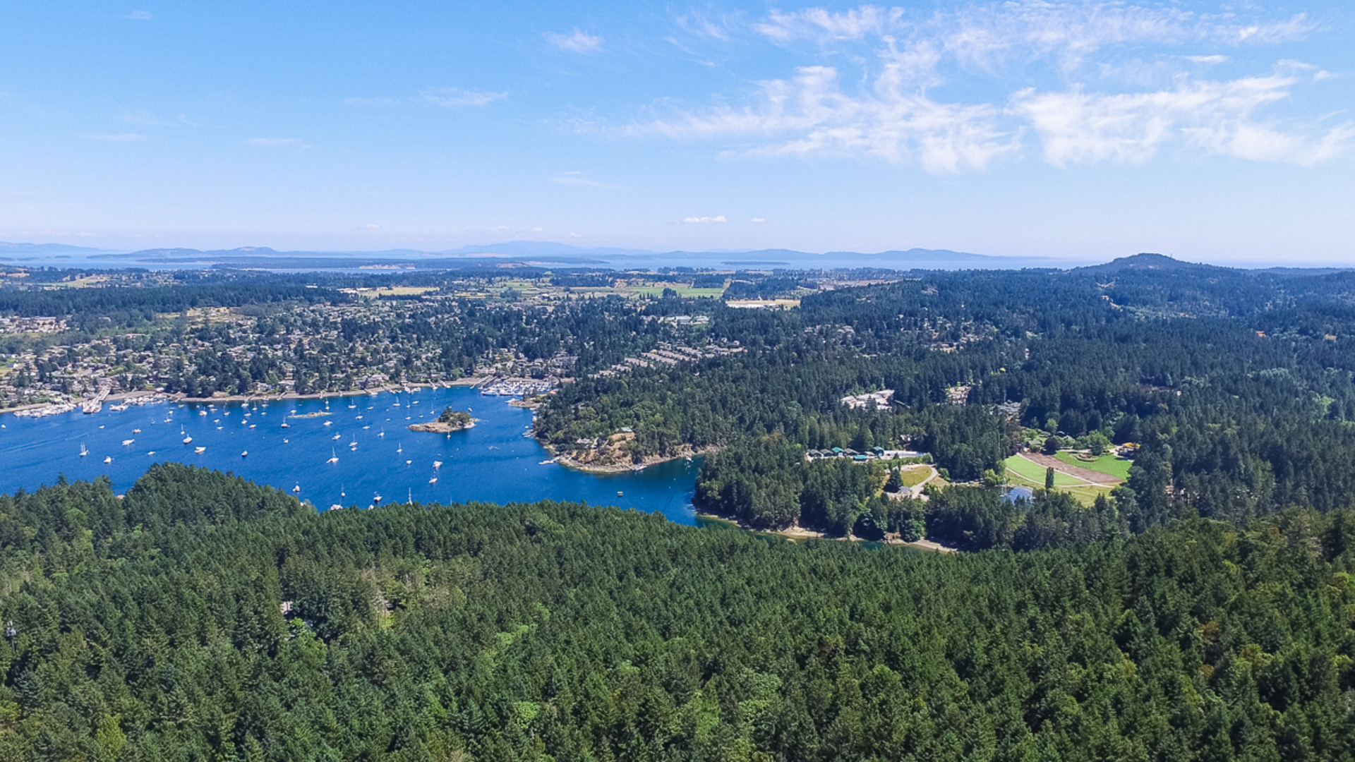 View From Lot at Lot 7 Willis Point Road, Willis Point, Central Saanich